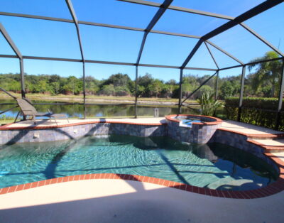 335 Beautiful pool house with gorgeous view and golf