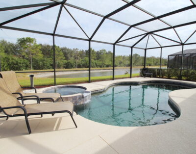 251 Gorgeous lake view pool house with a golf membership